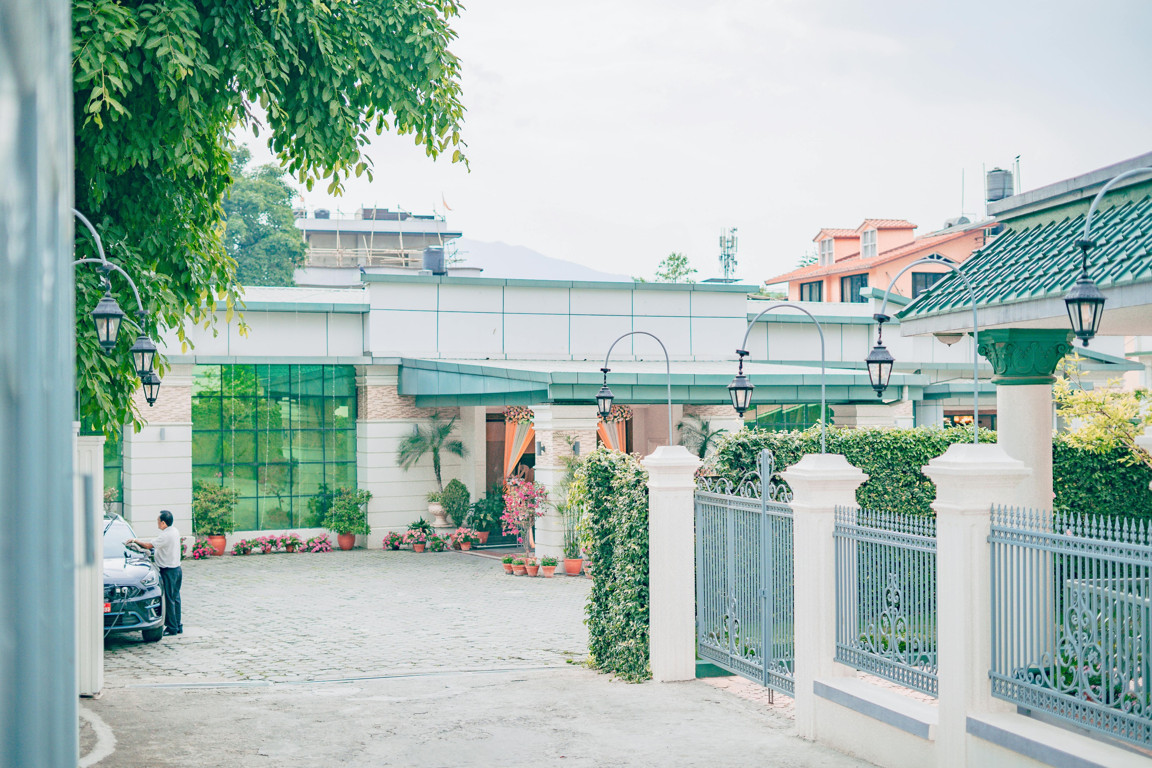 Luxurious accommodation with lagoon views
